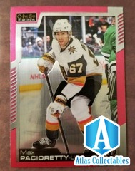 MAX PACIORETTY 2020-21 O PEE CHEE OPC PLATINUM MATTE PINK PARALLEL #129